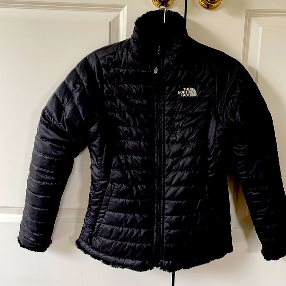 North face reversible jacket